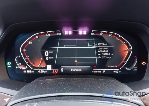 2022 BMW X5 xDrive40I z USA, uszkodzony, nr VIN 5UXCR6C09N9J92361